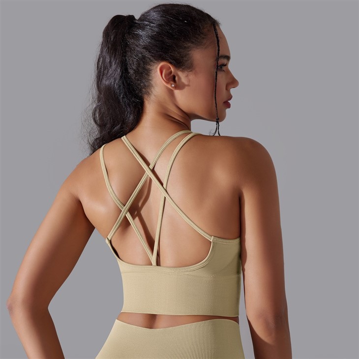 Women's Cross Back Sports Yoga Bra